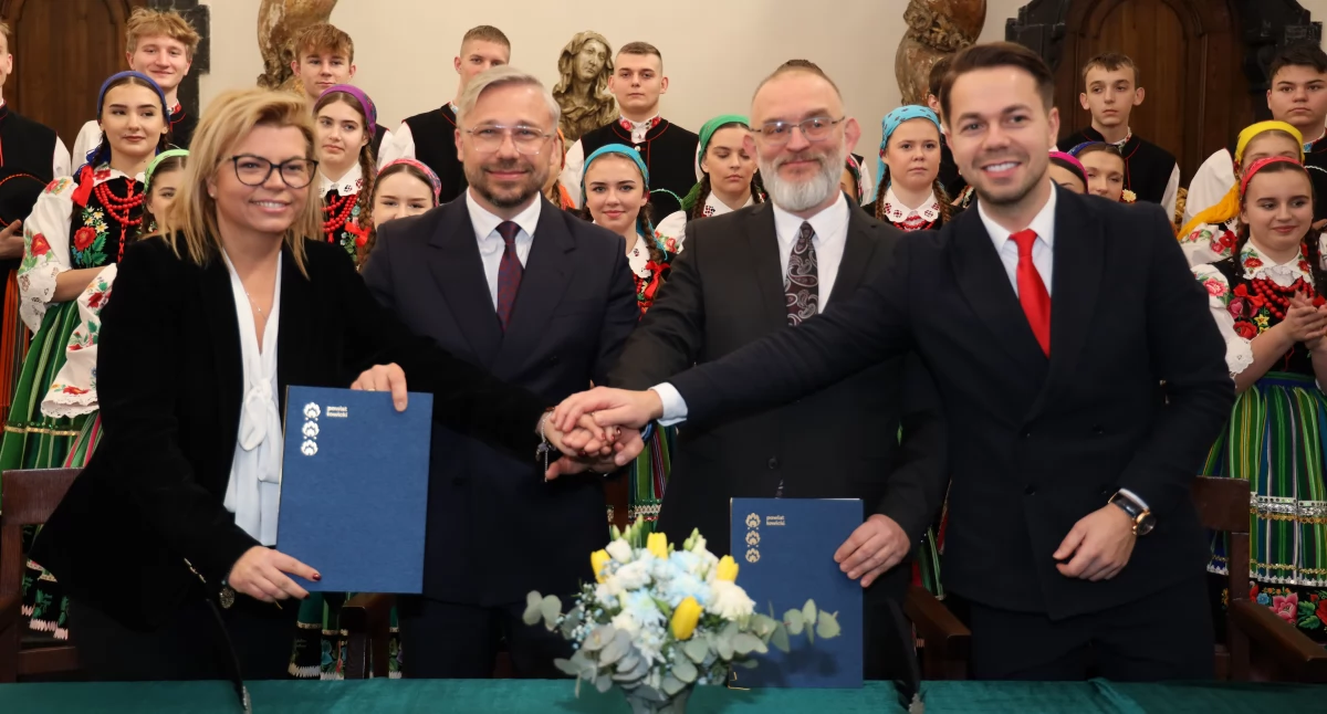 Powiat Łowicki nawiązał współpracę z Powiatem Rypińskim (foto,film)