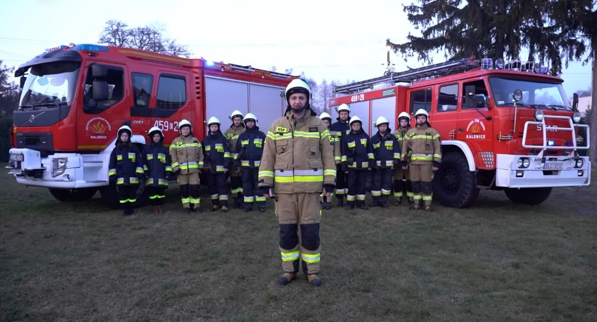 35 milionów serc dla Adasia i Kubusia. Strażacy z Kalenic zainicjowali wyjątkowy challenge