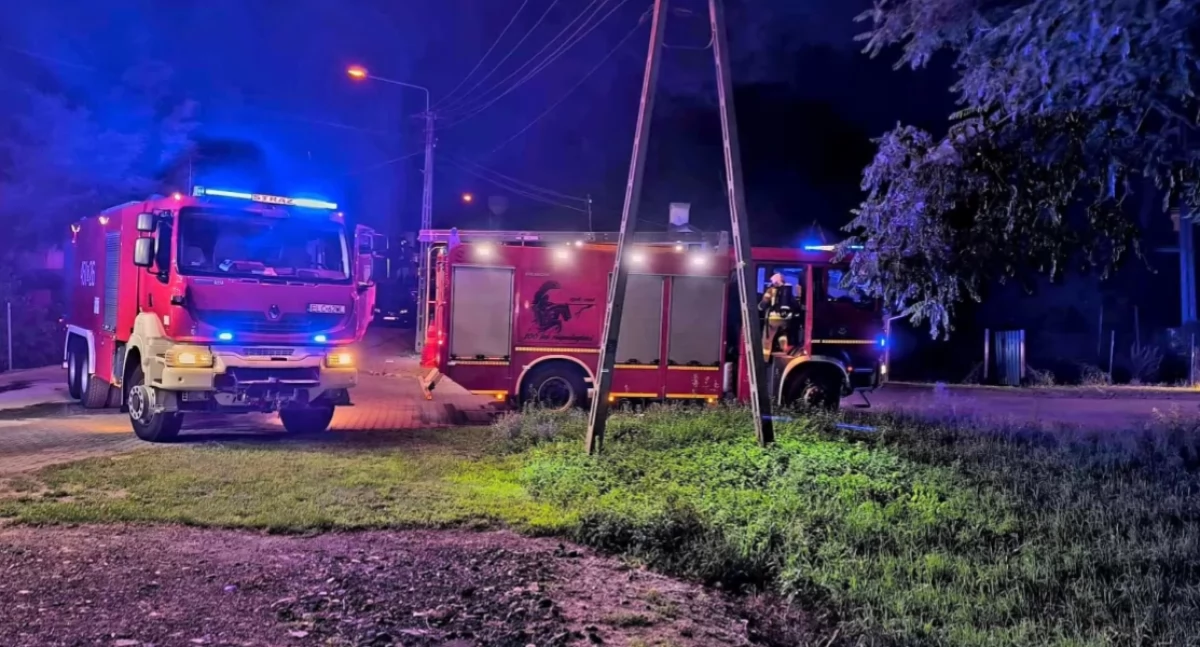 BMW zakopało się na Górkach. Dodatkowo miało się palić!