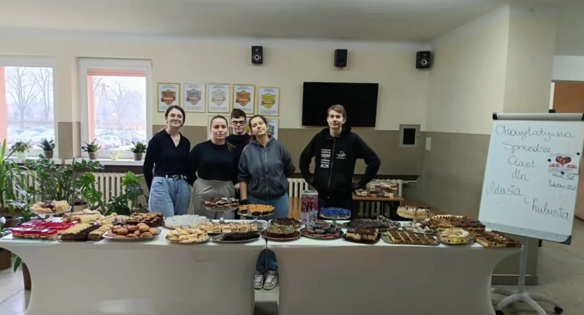 Szkoła na Blichu dołącza do pomocy dla Adasia i Kubusia (foto)