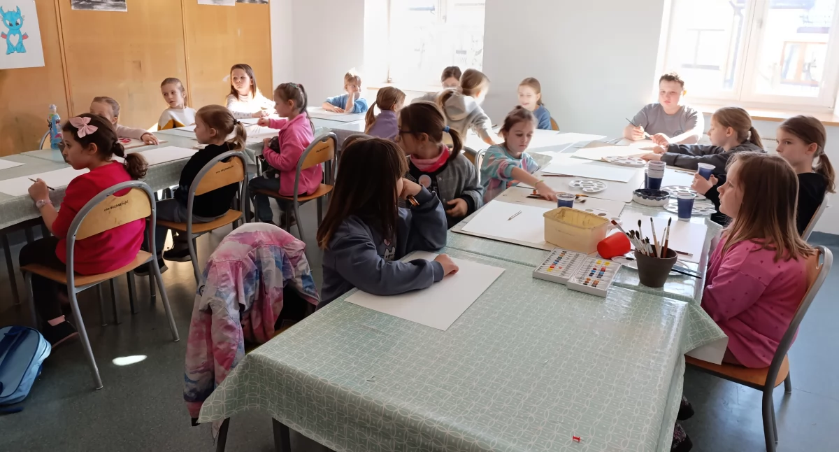 Twórcza zimowa przygoda w Łowickim Ośrodku Kultury (foto)