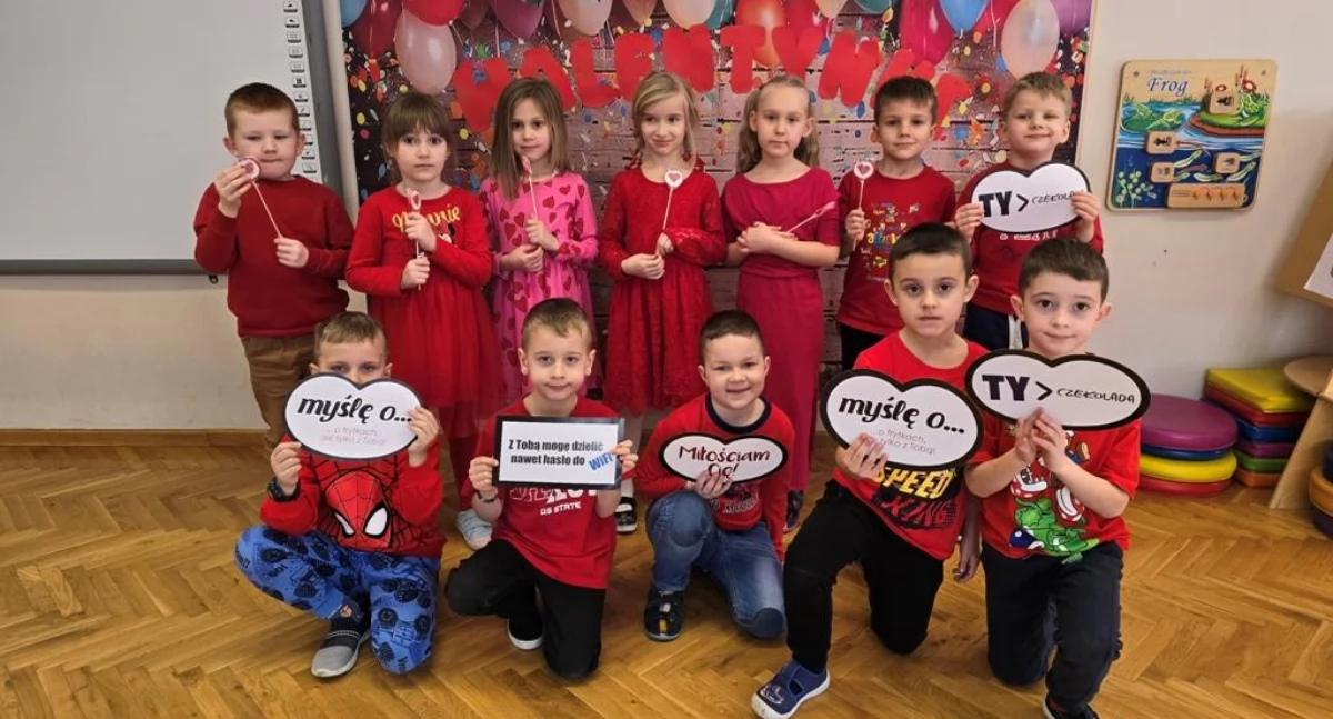 Walentynki w przedszkolu Pod Świerkami (foto)