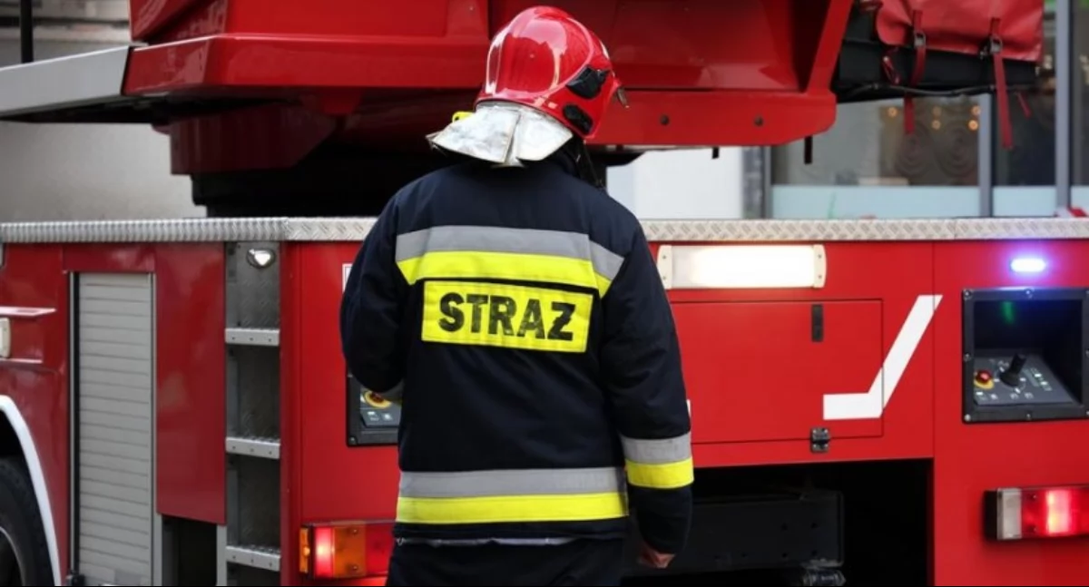 Pożar w gminie Łyszkowice! Cztery zastępy w akcji
