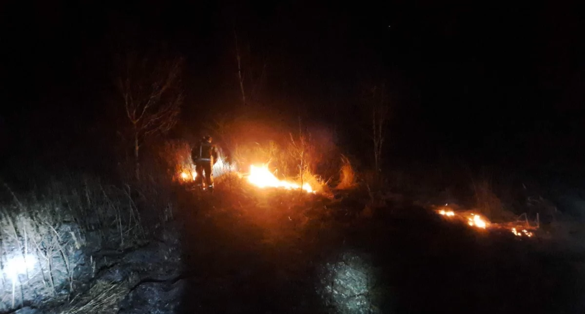 Nieznani sprawcy odpowiedzialni za pożar w gminie Bielawy