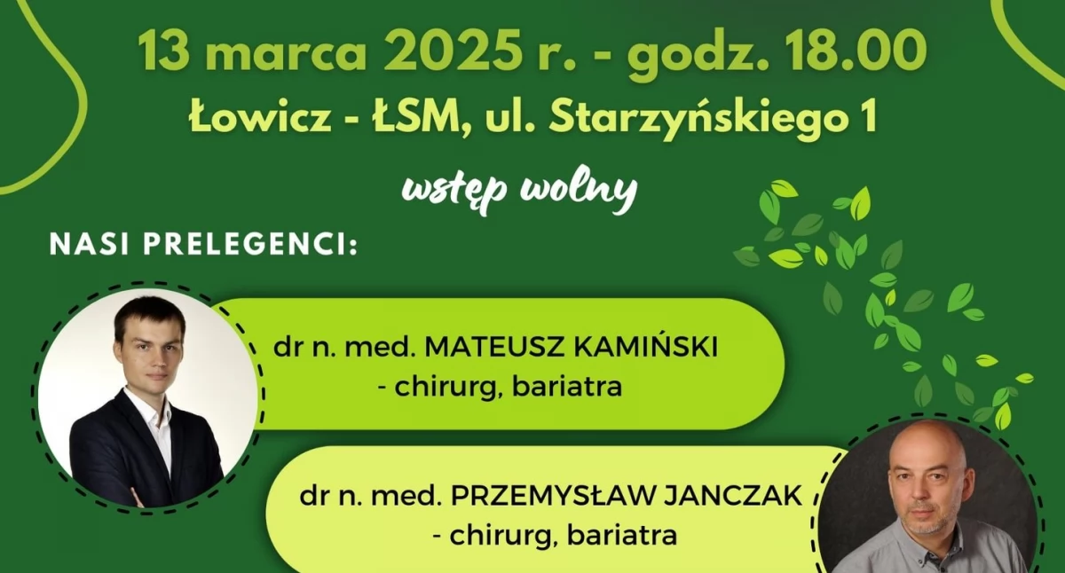 Łowicz. Specjaliści opowiedzą o chirurgicznym leczeniu otyłości