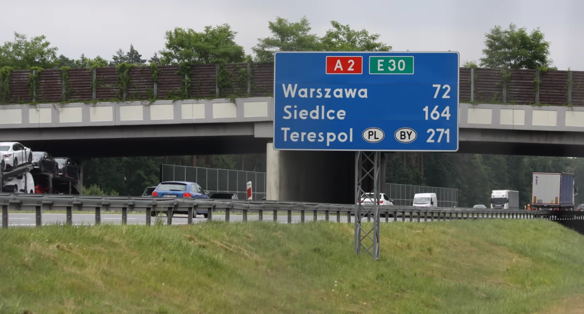 Utrudnienia na autostradzie A2 w woj. łódzkim. Będą naprawiać dylatację na wiadukcie
