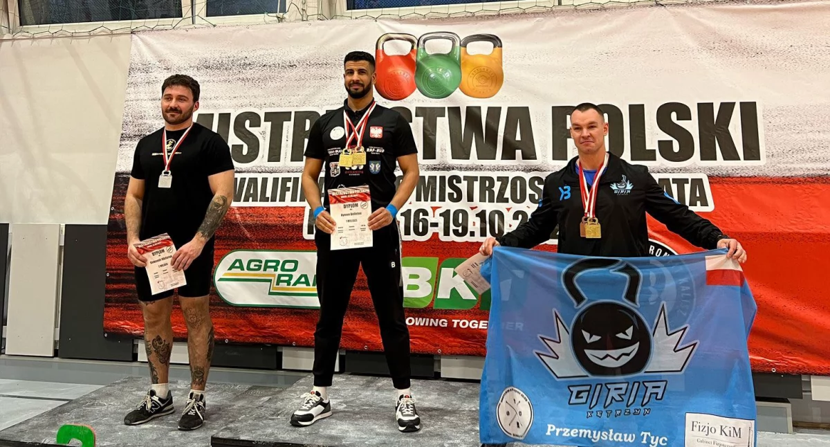 Aymen Bellelou mistrzem Polski w kettlebell lifting! (foto)