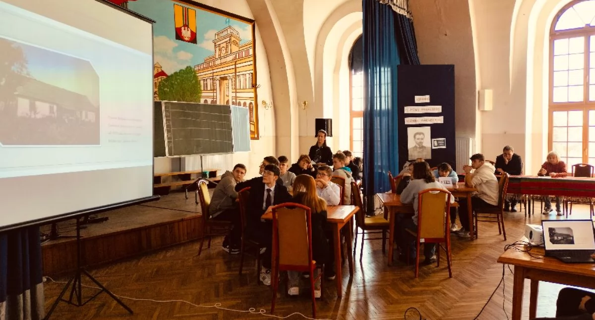 Szkolny konkurs o życiu i twórczości Stefana Żeromskiego w ZST (foto)