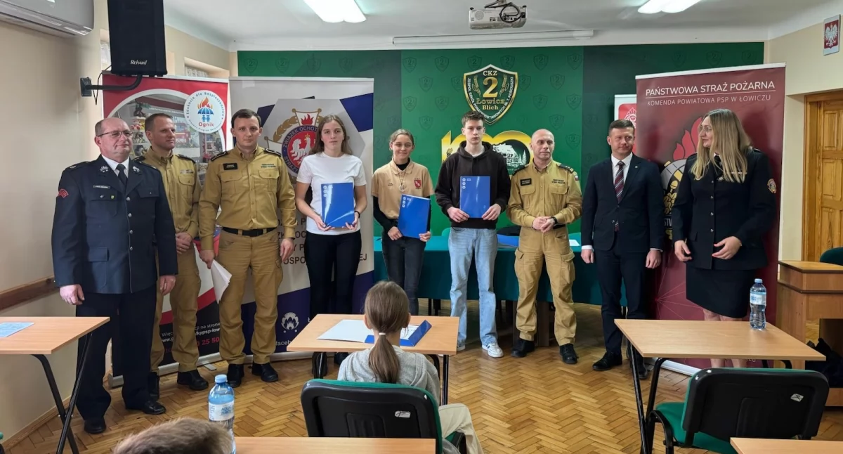 Uczniowie Medyka w etapie powiatowym OTWP „Młodzież Zapobiega Pożarom” (foto)