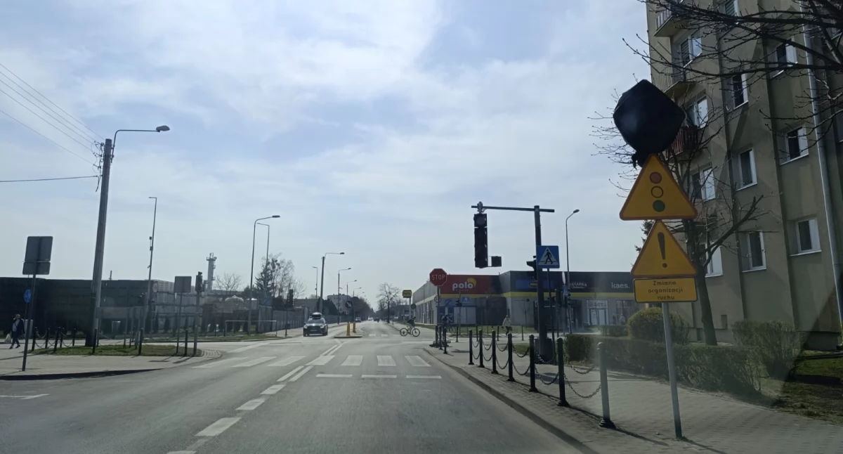 Ulica Sikorskiego w Łowiczu znów przejezdna, ale to nie koniec remontu