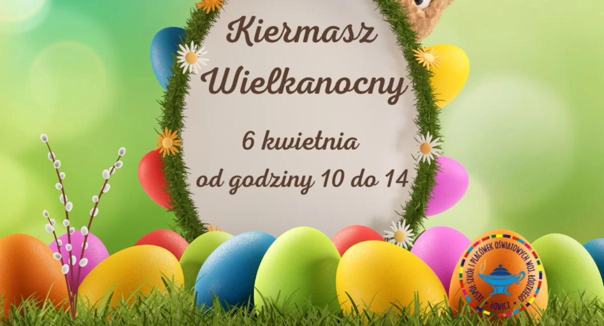 Kiermasz Wielkanocny z Zespole Szkół przy ul. Ułańskiej 2