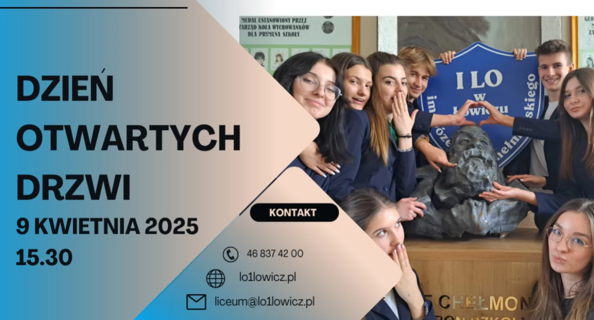 Dzień Otwarty w I LO – zaproszenie