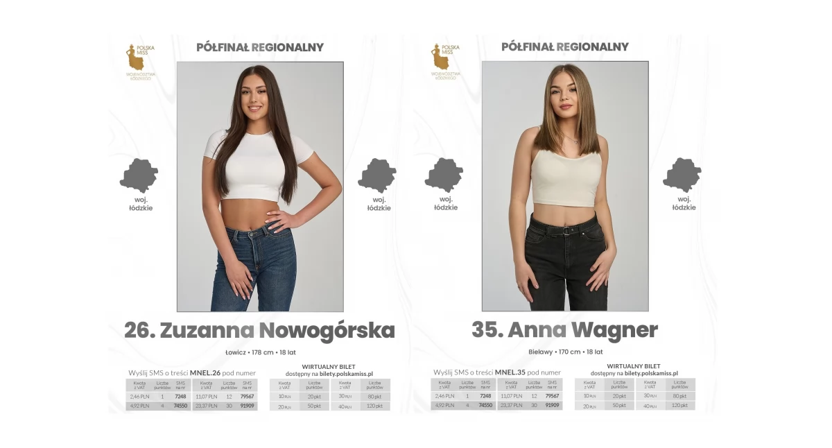 Mieszkanki powiatu łowickiego walczą o finał Miss Nastolatek Województwa Łódzkiego