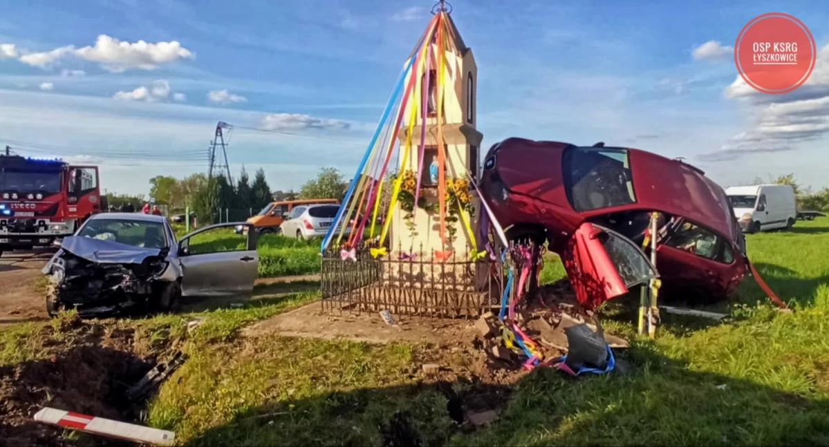 Groźny wypadek w Zakulinie. Lądował śmigłowiec LPR