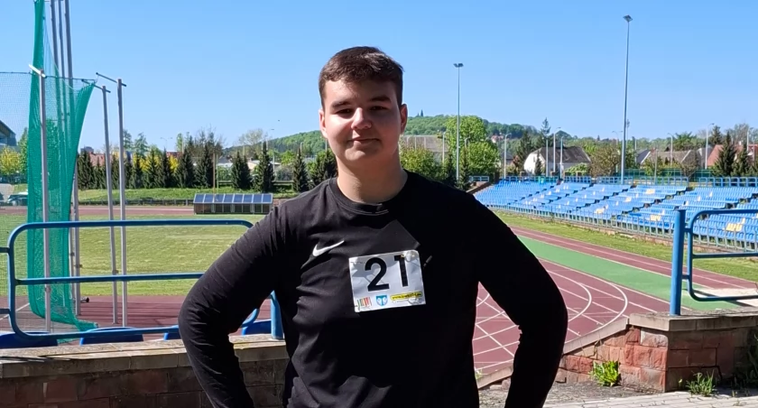 Dobry występ Piotra Wieteski na zawodach lekkoatletycznych w Kielcach