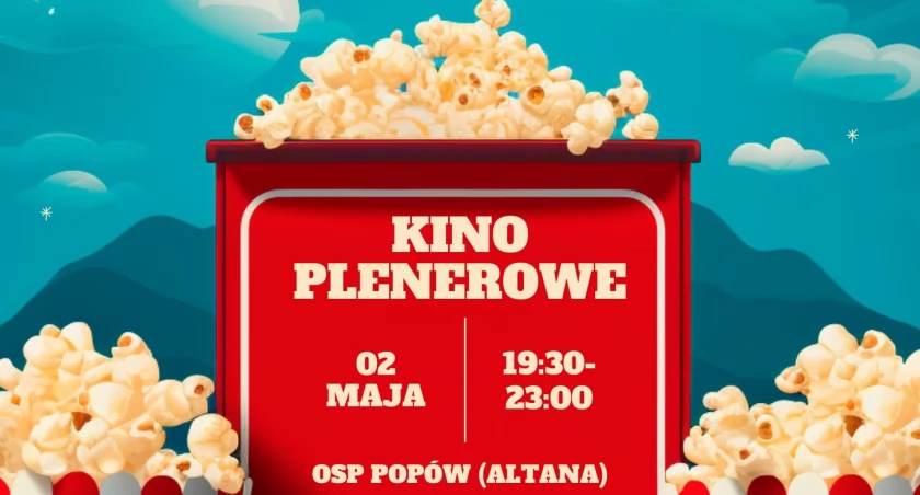 Rodzinne kino plenerowe pod Łowiczem odwołane