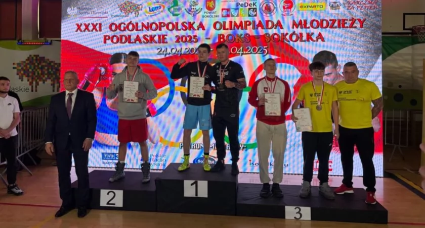 Oskar Muszakowski wicemistrzem Polski kadetów w boksie