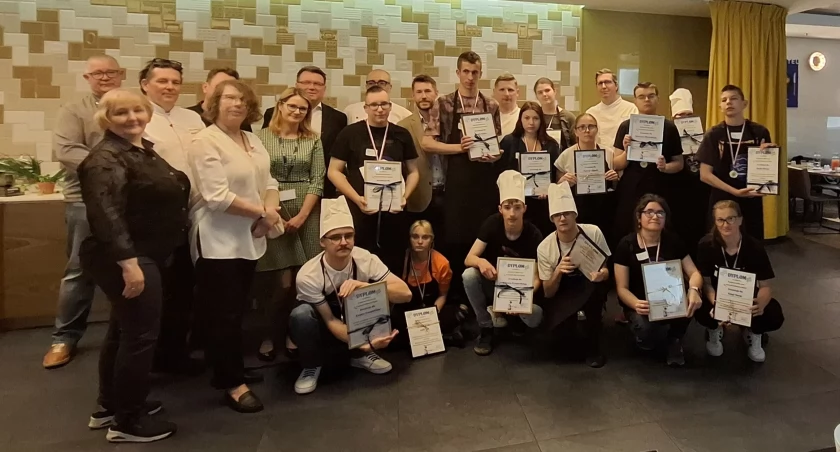 Uczniowie Branżowej Szkoły Specjalnej I Stopnia w Łowiczu w konkursie kulinarnym Junior Chef w Warszawie (foto)