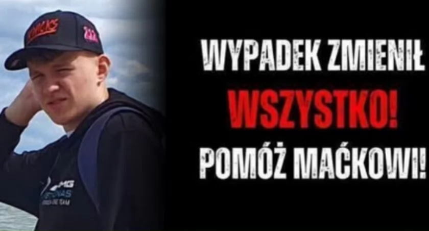 Pomóżmy Maćkowi wrócić do zdrowia – trwa zbiórka dla ucznia II LO w Łowiczu