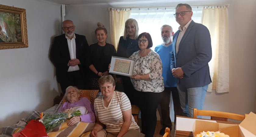 Helena Górajek świętuje 100. urodziny. Niezwykłe spotkanie w Zielkowicach (foto)