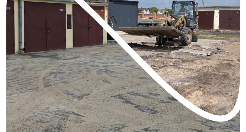 Nowa nawierzchnia na Bratkowicach. Koniec z kałużami przy garażach (foto)