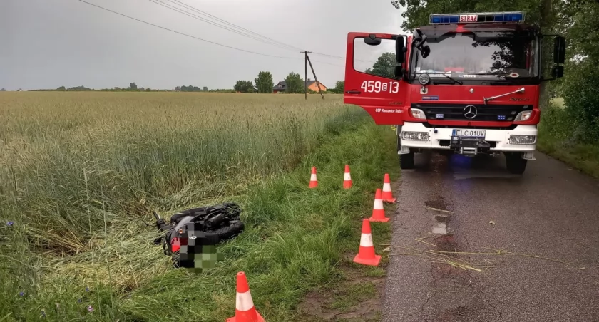 Poważny wypadek w Osinach. Na miejscu miał lądować śmigłowiec LPR