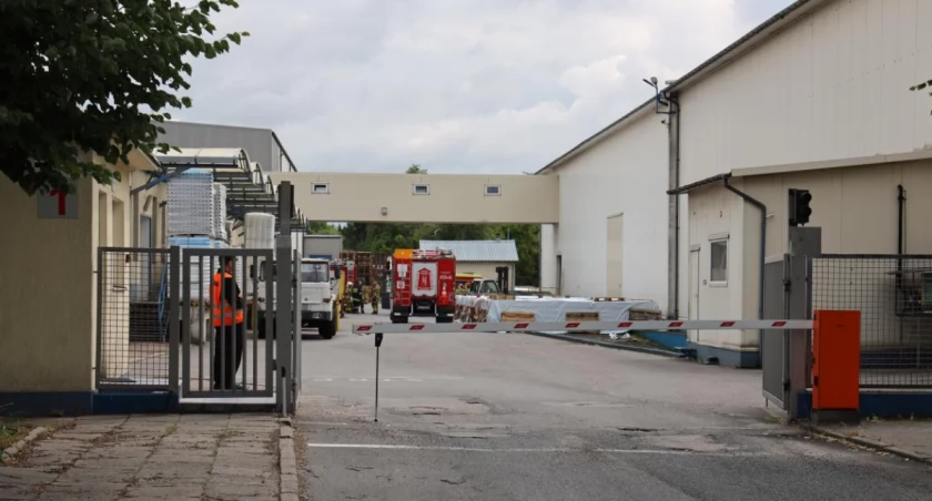 Groźne zdarzenie w zakładzie OSM Łowicz
