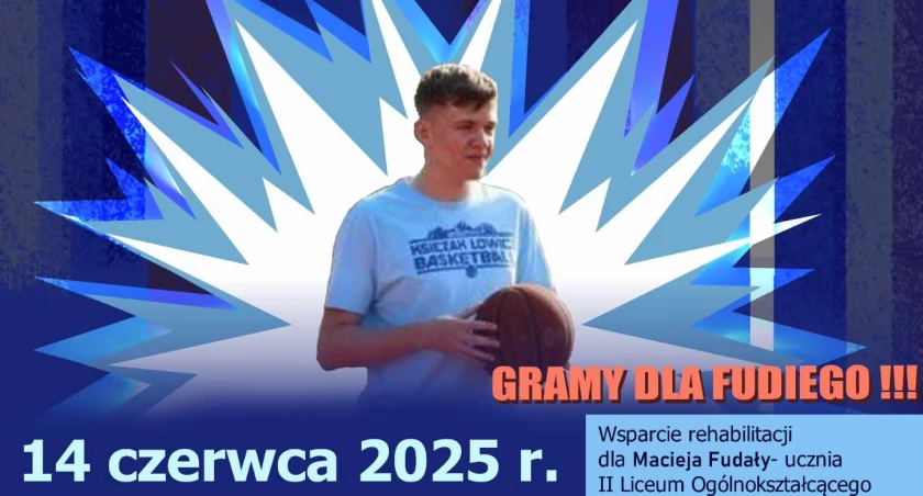 Łowicz. Zbliża się charytatywny mecz koszykówki „Gramy dla Fudiego”