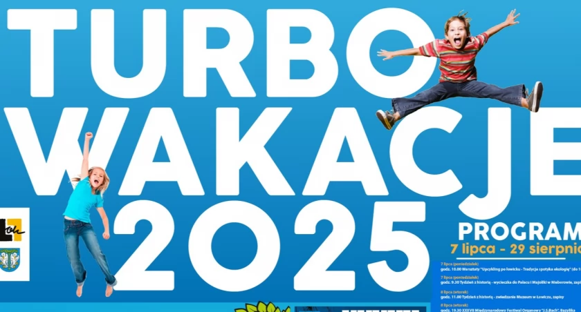 Turbowakacje 2025. Bogaty program letnich wydarzeń w Łowiczu