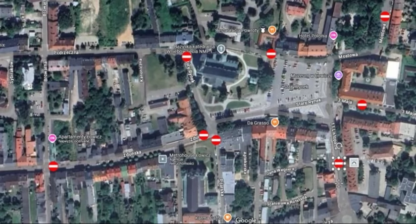 Czekają nas utrudnienia w ruchu związane z organizacją Dni Łowicza!