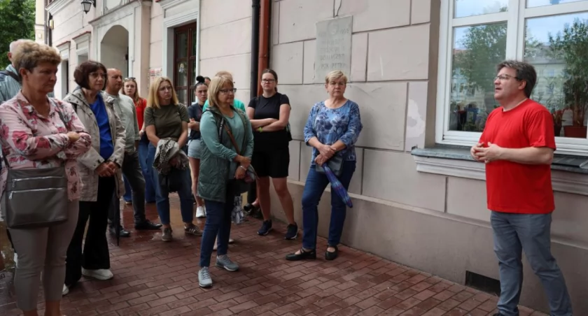 Barokowy spacer po Łowiczu z Jackiem Rybusem (foto, film)