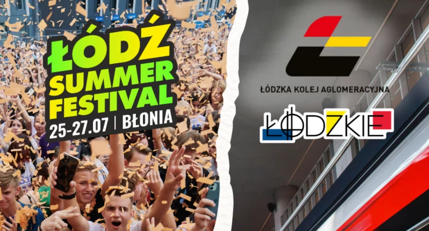 Z Łowicza prosto do Łodzi. ŁKA uruchamia dodatkowe pociągi na Łódź Summer Festival!