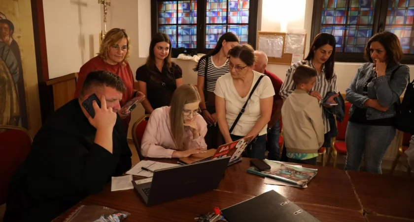 Pielgrzymi ŁPPM z grupy Św. Gabriela Archanioła spotkali się w Łowiczu (foto)