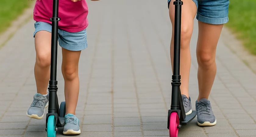  Wypadek dwóch dziewczynek na hulajnogach. 10-latka trafiła do szpitala