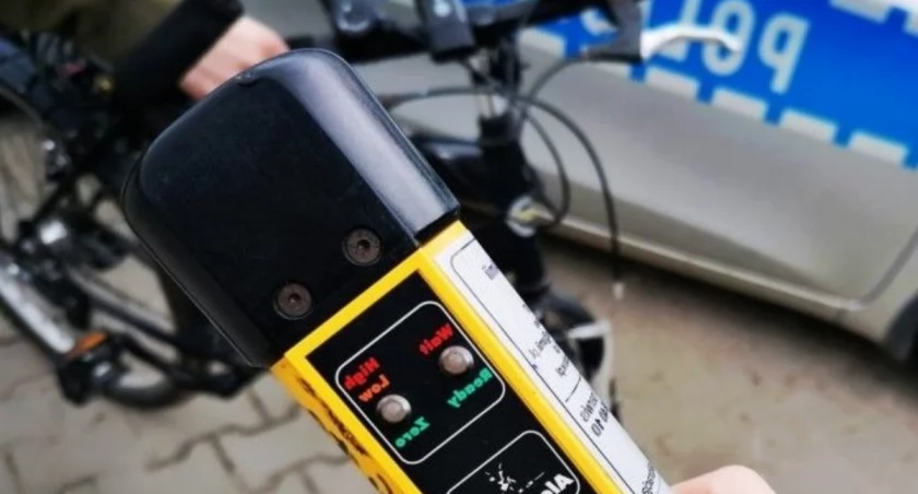 Dwóch nietrzeźwych rowerzystów zatrzymanych w weekend. Obaj mieli ponad 2 promile