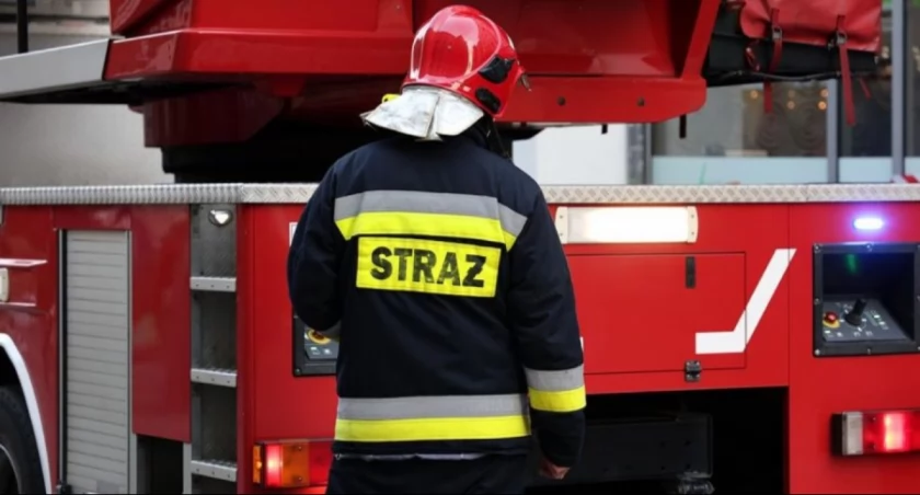 Brak wolnej karetki – strażacy ponownie w roli ratowników medycznych
