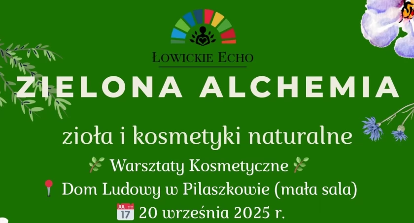 Darmowe warsztaty kosmetyczno-ekologiczne pod Łowiczem. Trwają zapisy