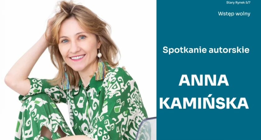 „Łowickie czyta”. Anna Kamińska gościem Biblioteki Powiatowej 