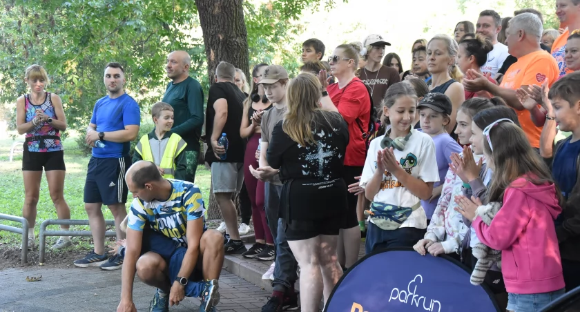 Sport, integracja i radość z biegania, czyli 158. parkrun w Łowiczu (foto,film)