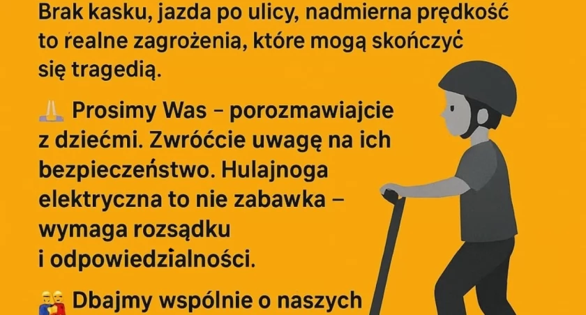 Apel druhów z OSP w Bielawach po wypadku. „Dbajmy wspólnie o naszych najmłodszych”