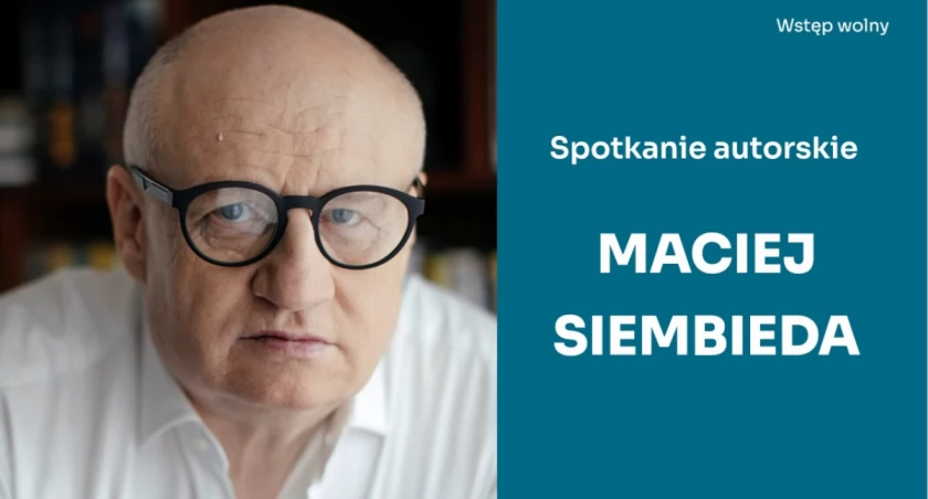 Spotkanie z autorem bestsellerów sensacyjnych. Maciej Siembieda zawita do Łowicza