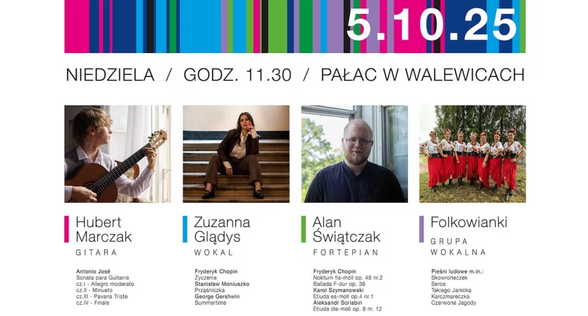 Pałac w Walewicach wypełni się ponownie muzyką klasyczna i ludową
