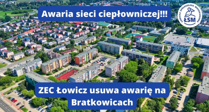 Awaria sieci ciepłowniczej na osiedlu Bratkowice. Mieszkańcy bez ogrzewania! 