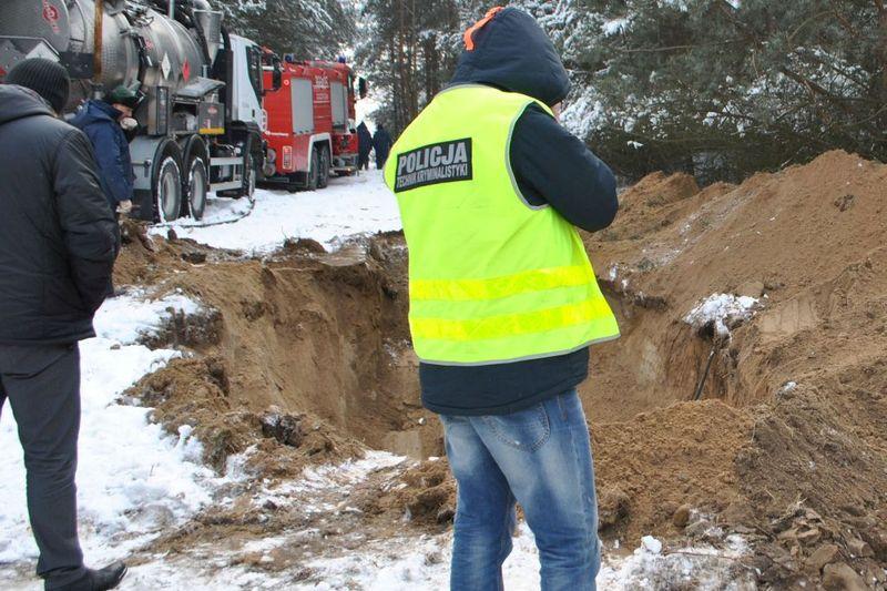 Łotysz kradł paliwo pod Łyszkowicami