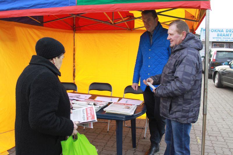 Zbierają podpisy dla swojego kandydata