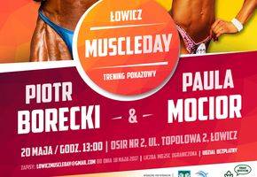 Utytułowany kulturysta i fitnesska poprowadzą pokazowy trening