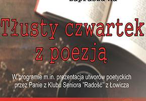 Tłusty czwartek z poezją