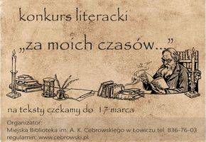 Podziel się rodzinnymi wspomnieniami w konkursie literackim