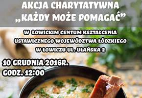 Obiad i paczka dla potrzebujących