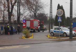 Kolizja na ulicy Chełmońskiego